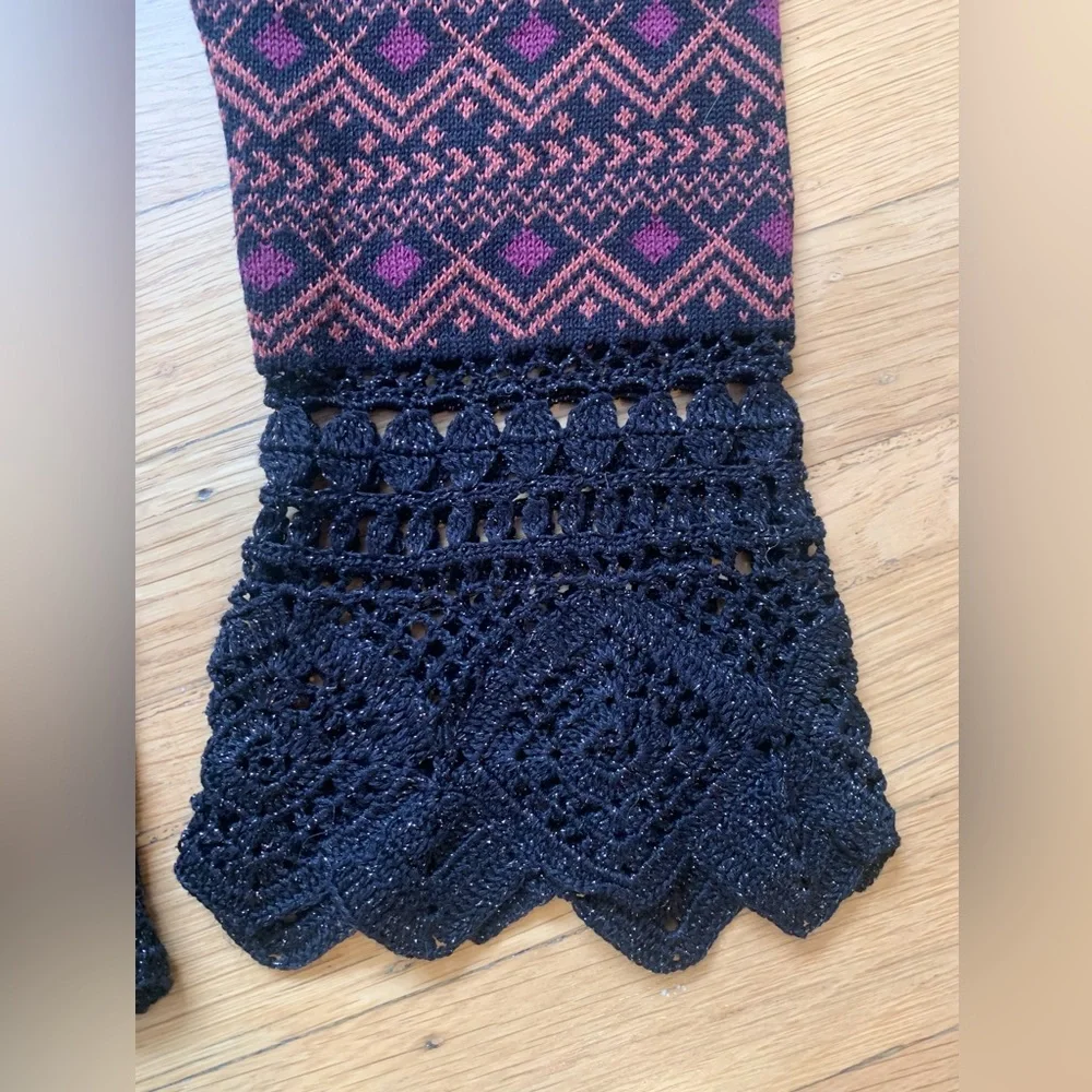 Peruvian Connection Multicolor Patterned Cardigan - Picture 9 of 15